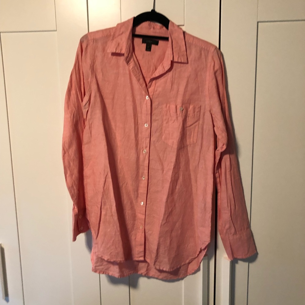JCrew Oxford Top